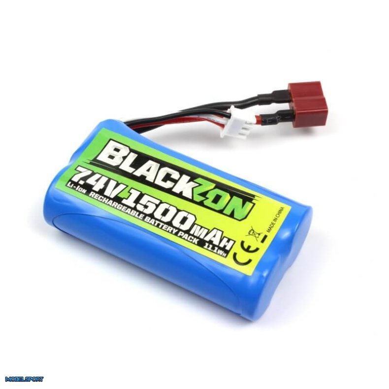BlackZon 540149 Smyter Battery Pack (Li-ion 7.4V, 1500mAh), w/T-Plug