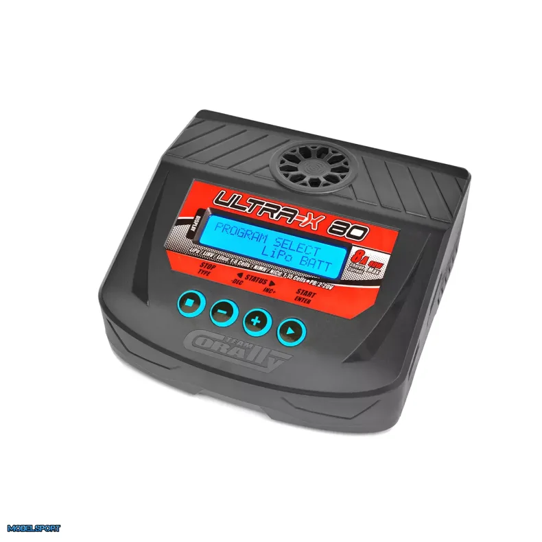 Team Corally Ultra-X 80 AC/DC Balance oplader 80W