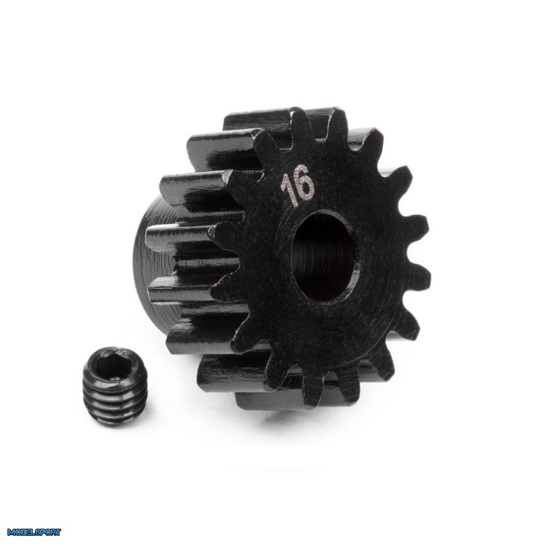 HPI 100915 Pinion Gear 16 Tooth (1M/5mm Shaft)