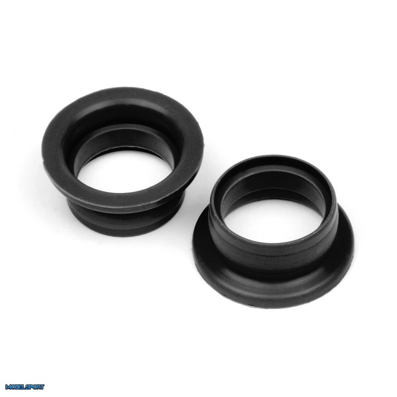 HPI 101002 Shaped Exhaust Gasket (21 Size/2Pcs) Black
