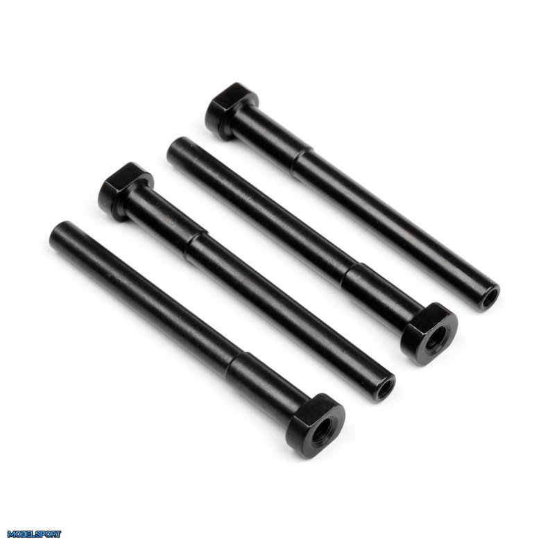 HPI 101456 Lightweight Aluminium Diff Mount Shaft (4 Pcs)