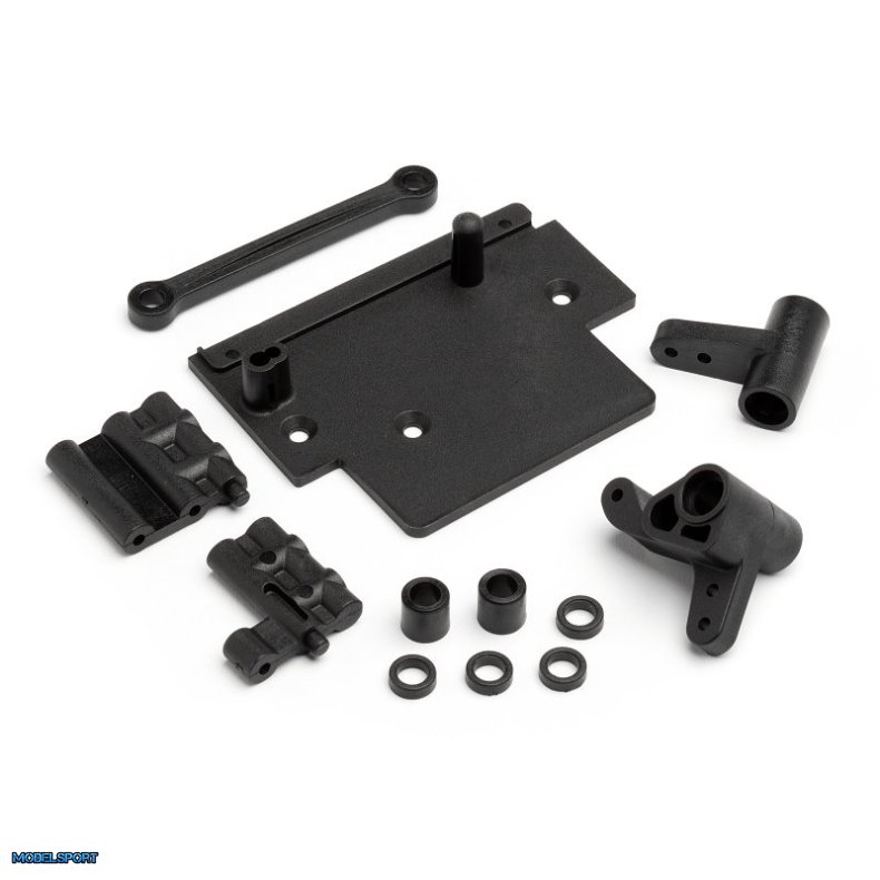 HPI 101662 Bullet Flux Esc Plate And Steering Bellcrank
