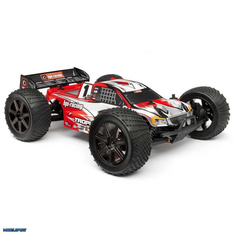 HPI 101717 Clear Trophy Truggy Flux Body W/Window Mask &Decal