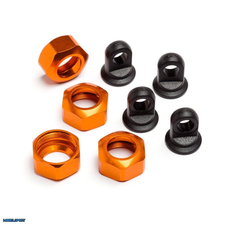 HPI 101752 Shock Caps For 101090 / 101091 /101185 +Trophys X4