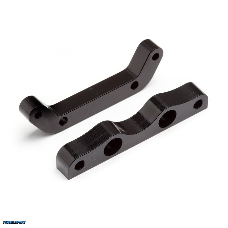 HPI 101768 Alum.Suspension Holder (0 Deg) 6061 Trophys Black