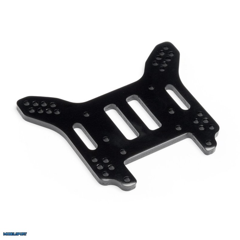 HPI 101787 Rear Shock Tower 4mm Black (Trophy Buggy)