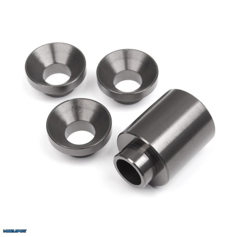 HPI 102174 Spacer Set For Clutch Bell Holder (Gunmetal)