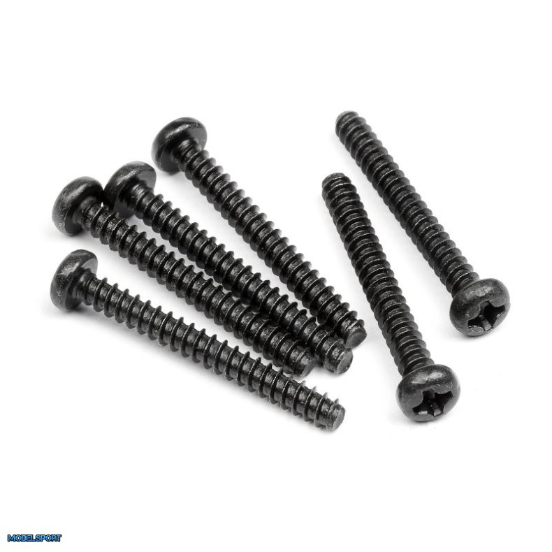 HPI 102848 Tp. Button Head Screw M3X25mm (6Pcs)