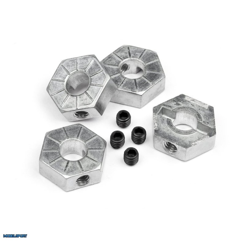 HPI 103362 Locking Hex Wheel Hub 12mm (4Pcs)