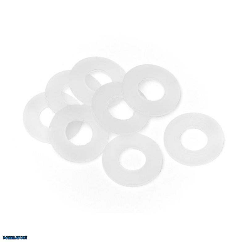 HPI 103409 Pom CaRTRidge Washer 3X6X0.5mm (8Pcs)