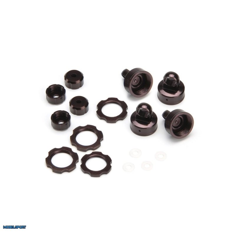 HPI 103441 Shock Color Parts Set (Dark Brown Anodized)