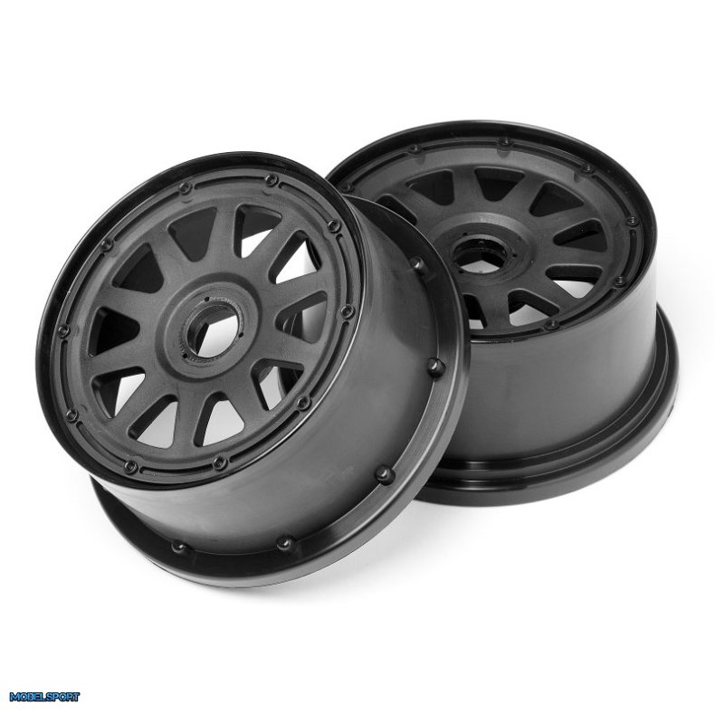 HPI 104971 Tr-10 Wheel Black (120X65mm/-10mm Offset)