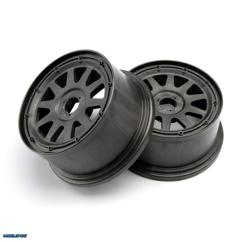 HPI 104972 Tr-10 Wheel Gunmetal (120X60mm/-4mm Offset)