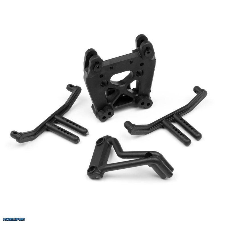 HPI 105312 Shock Tower/Body Mount/Roll Bar Set
