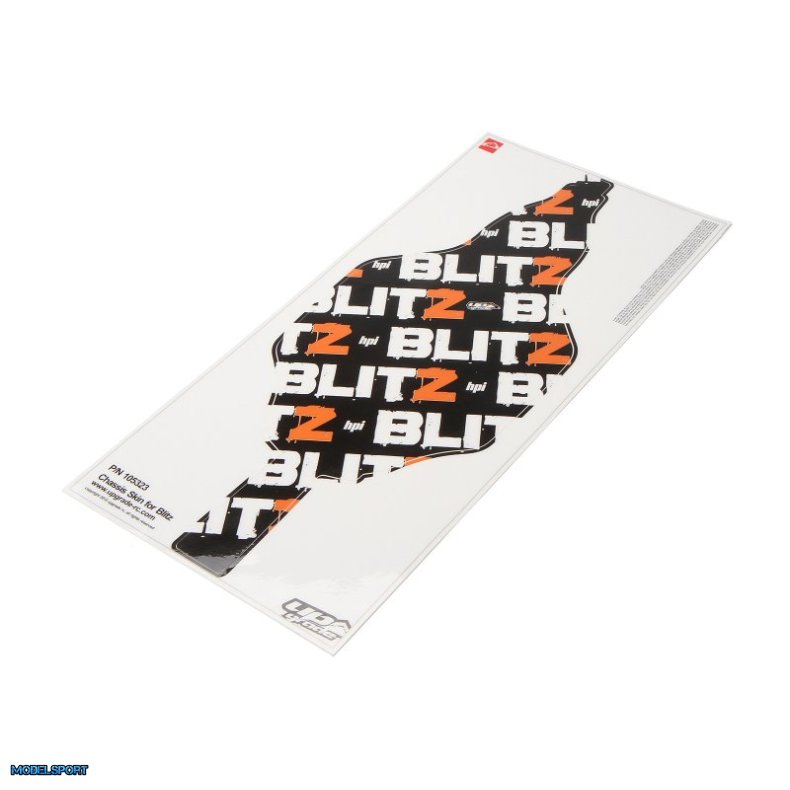 HPI 105322 Blitz Chassis Protector (Black)