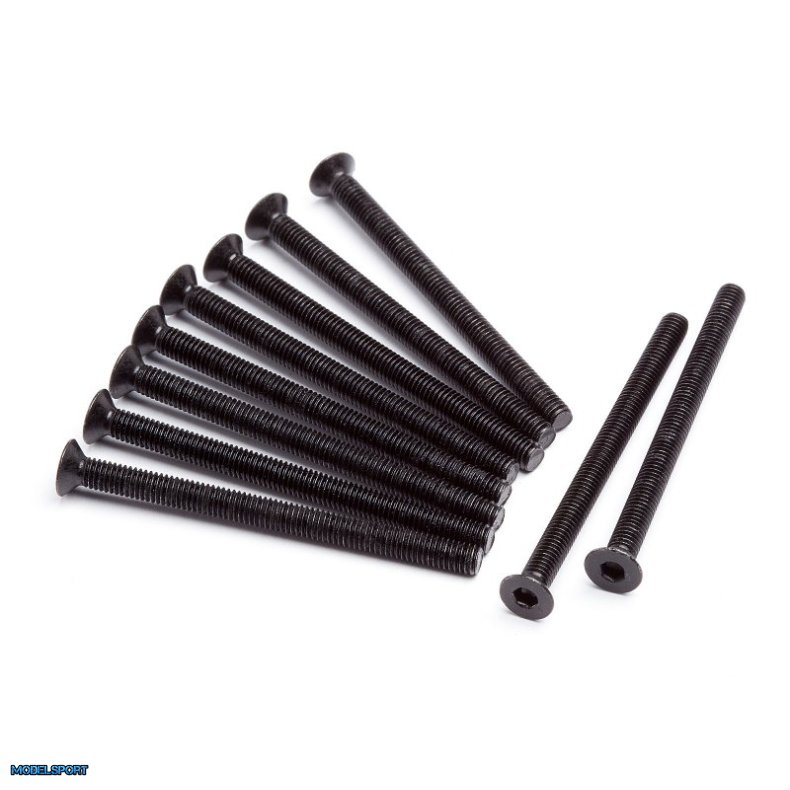 HPI 106427 Flat Head Screw M3X40mm (Hex Socket/10Pcs)