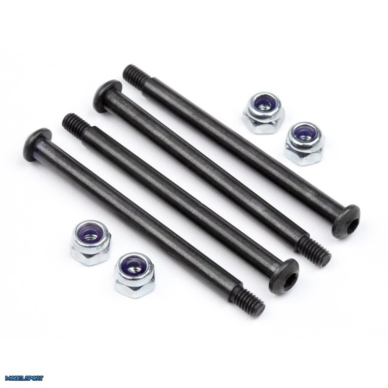 HPI 106712 E-Clip Eliminator Suspension Shaft Set