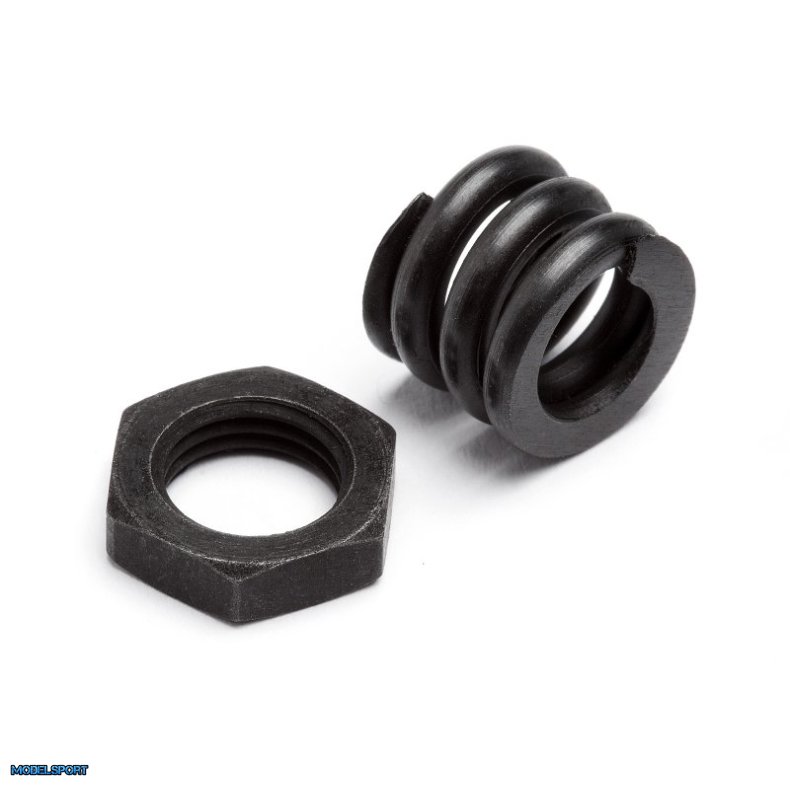 HPI 106720 Slipper Nut 10mm/Spring Set
