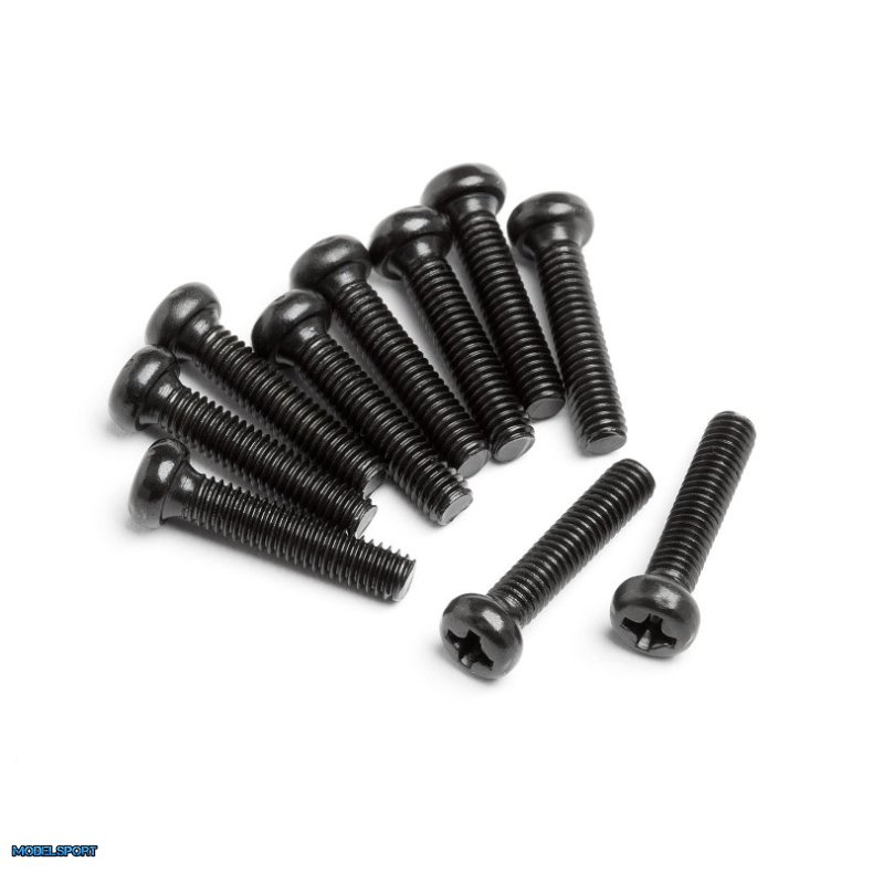 HPI 107154 Binder Head Screw M2.5X12 (10Pcs)