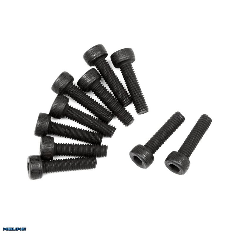 HPI 107890 Caphead Screw M2.5X10mm (10Pcs)
