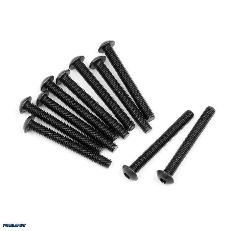 HPI 107895 Button Head Screw M3X25mm (10Pcs)