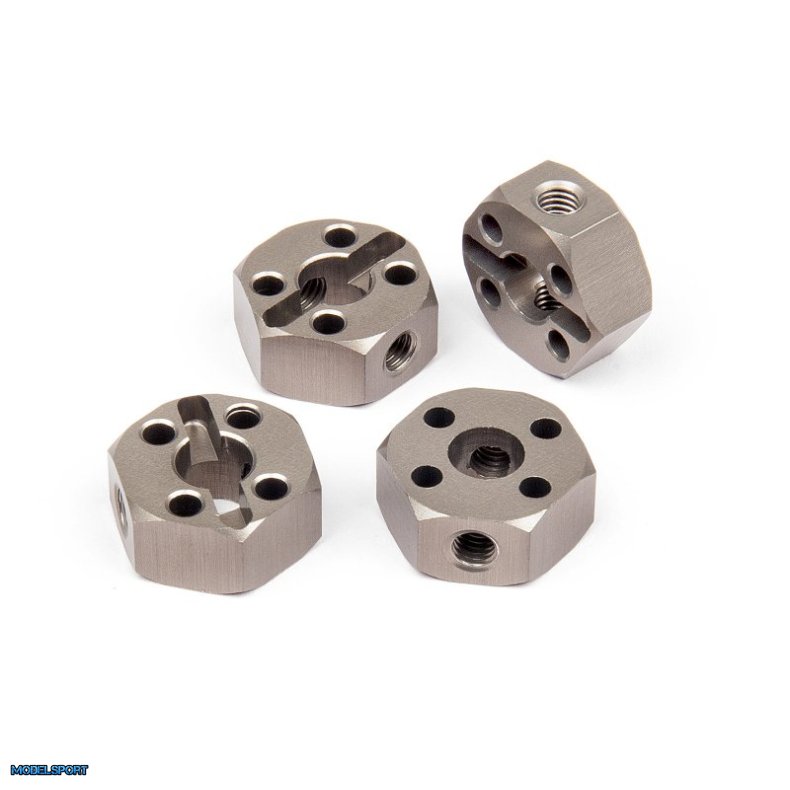 HPI 108020 Aluminum Locking Hex Wheel Hub (12mm/4Pcs)