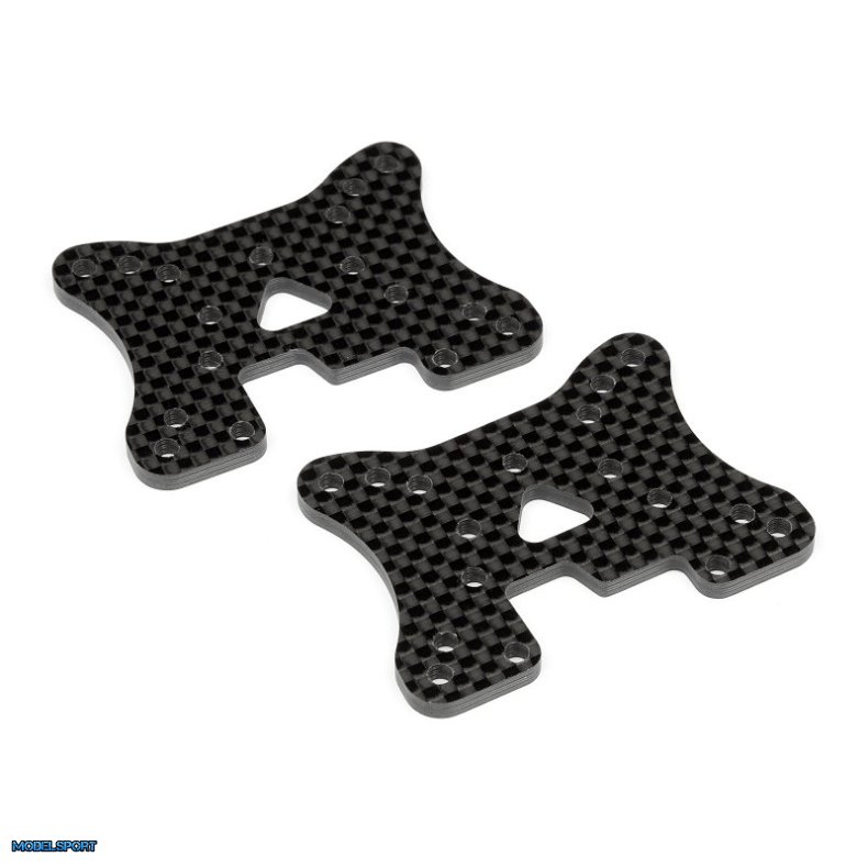 HPI 109011 Shock Tower (Woven Graphite/3mm/2Pcs)