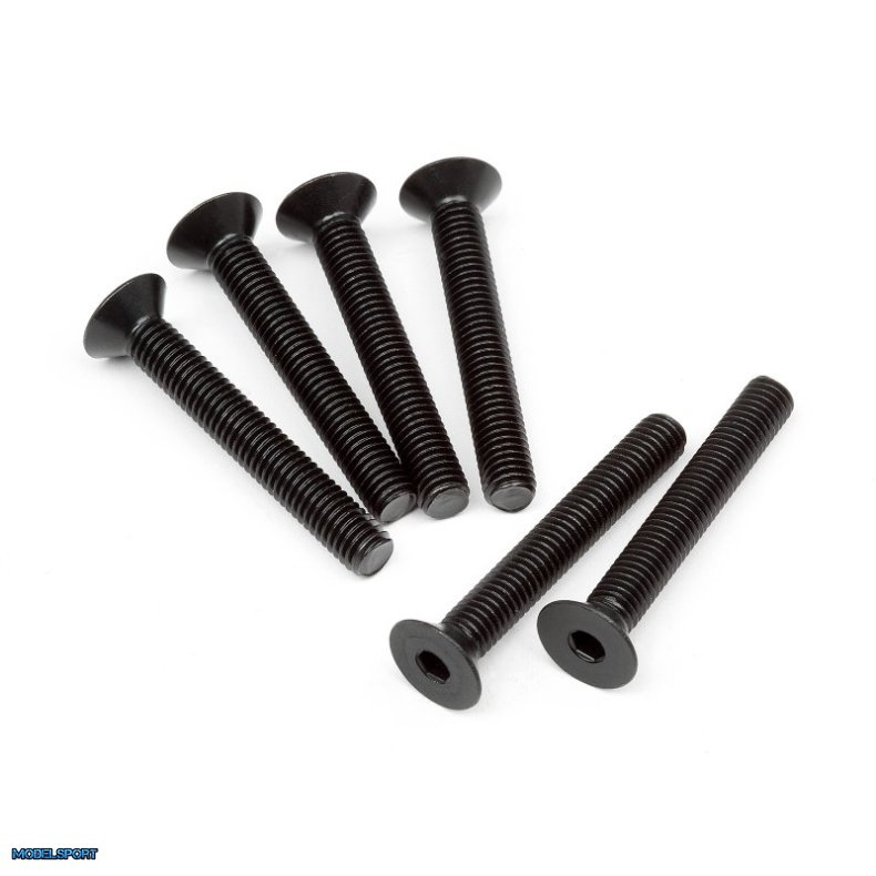 HPI 109068 Flat Head Screw M5x35mm (Hex Socket/6pcs)