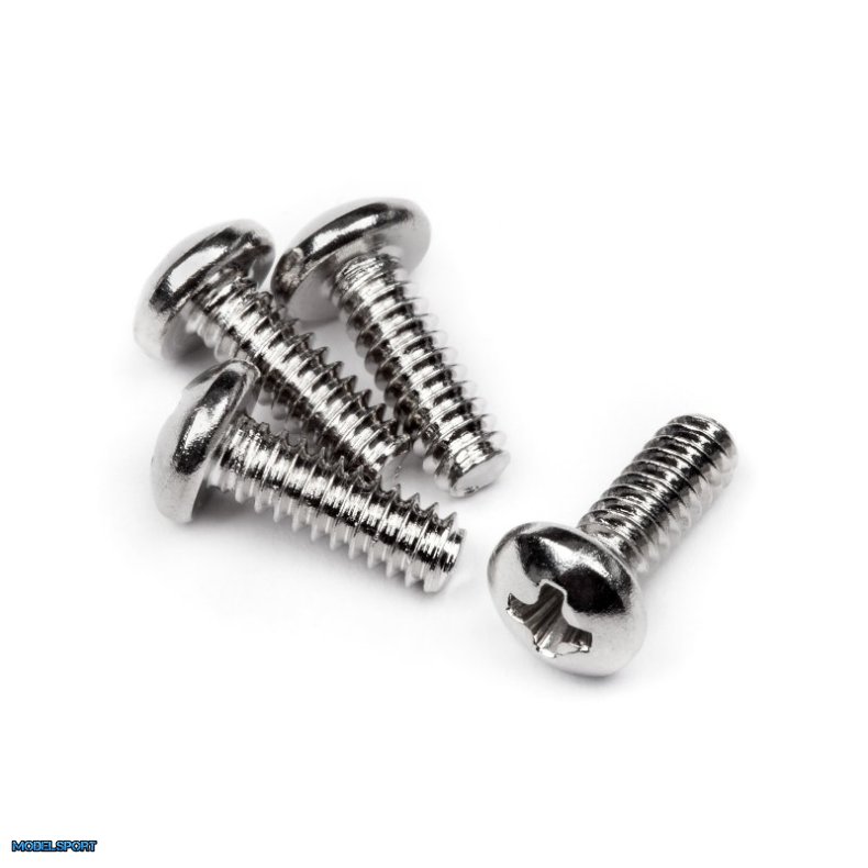 HPI 111336 Button Head Screw 4-40X8mm (4Pcs)