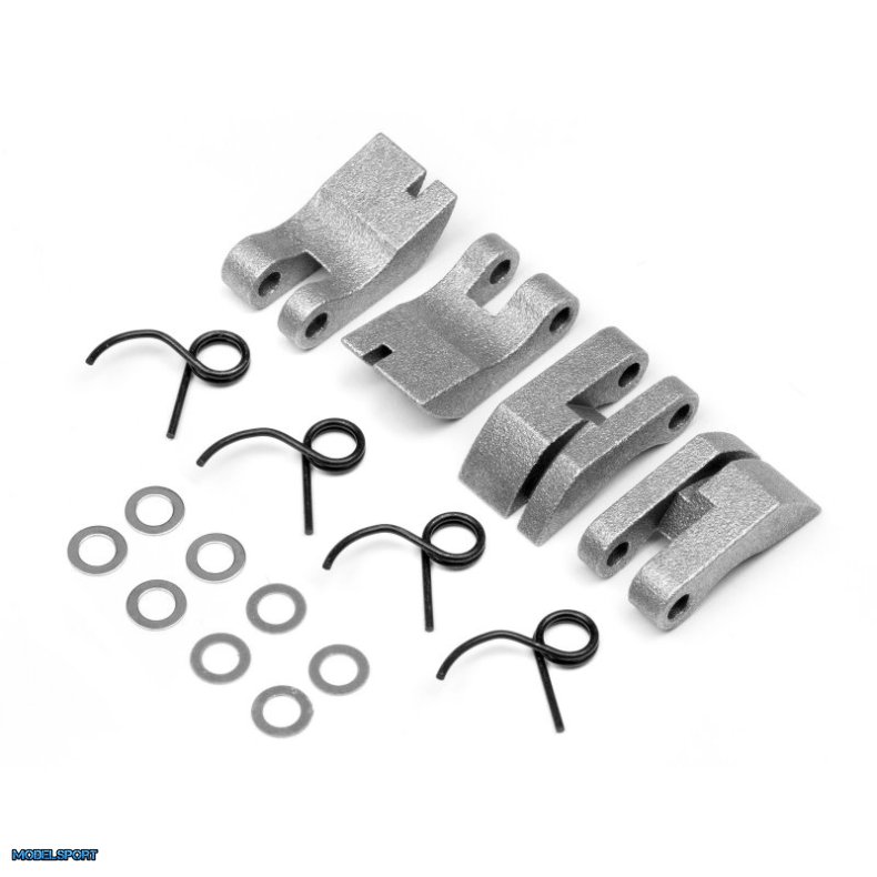 HPI 111350 Aluminum Quadra Clutch Shoe/Spring Set