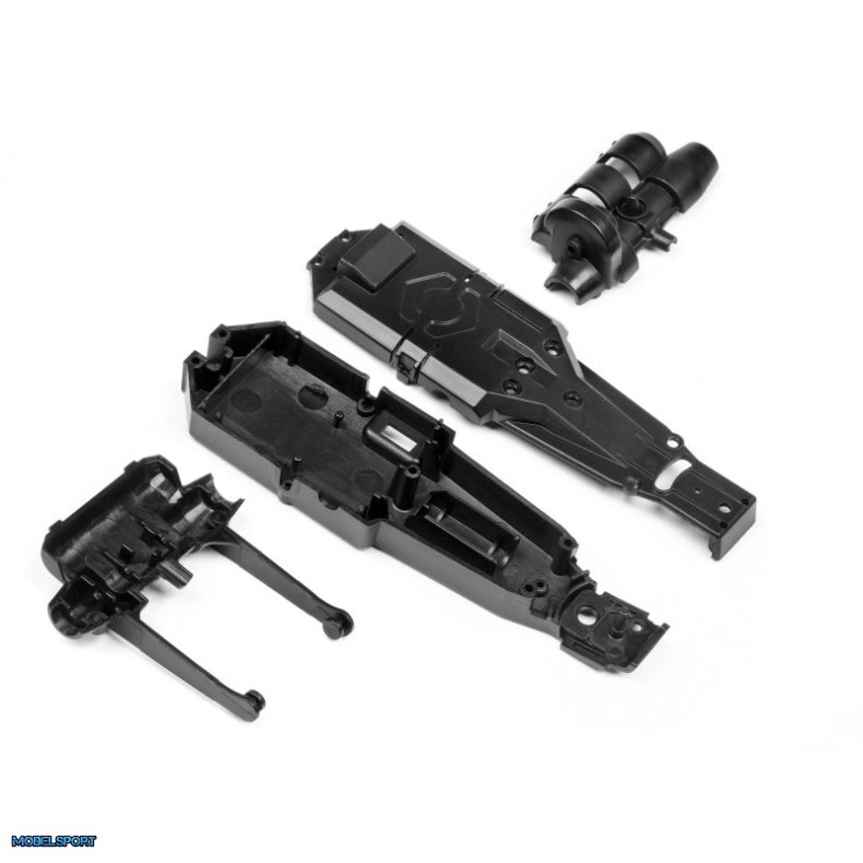 HPI 114289 Main Chassis/Rear Axle (Q32)