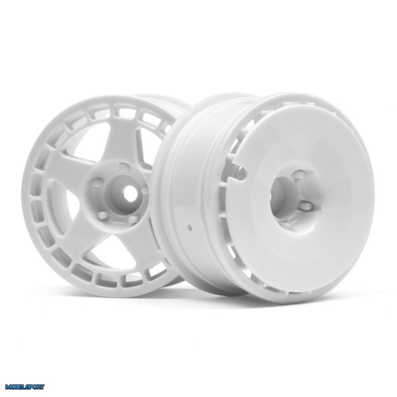 HPI 114637 Fifteen52 Turbomac Wheel White (26mm/2Pcs)
