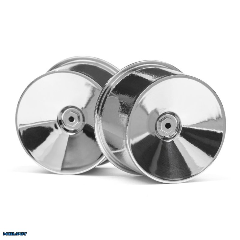 HPI 116020 Q32 Dish Wheel Set (Chrome/22X14/4Pcs)
