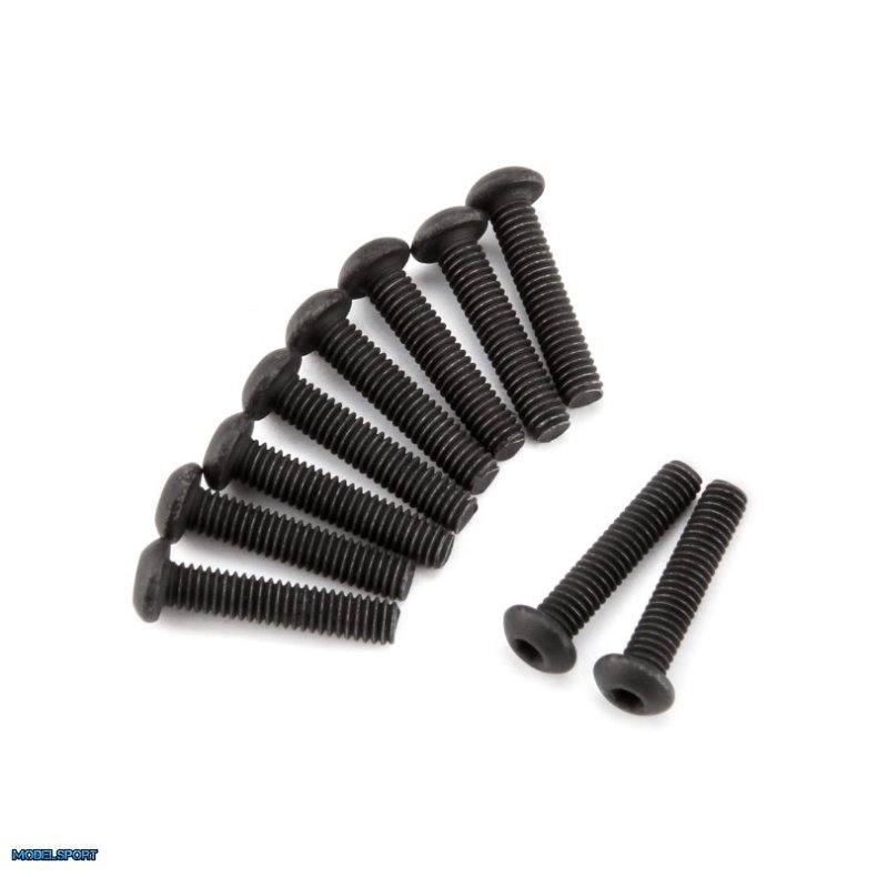 HPI 116854 Button Head Screw M2.5X12mm (Hex Socket/10Pcs)