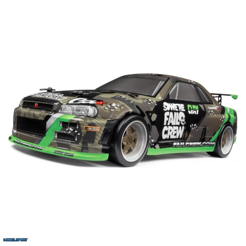 HPI 120166 Fail Crew Nissan Skyline R34 Gt-R Body (150mm)