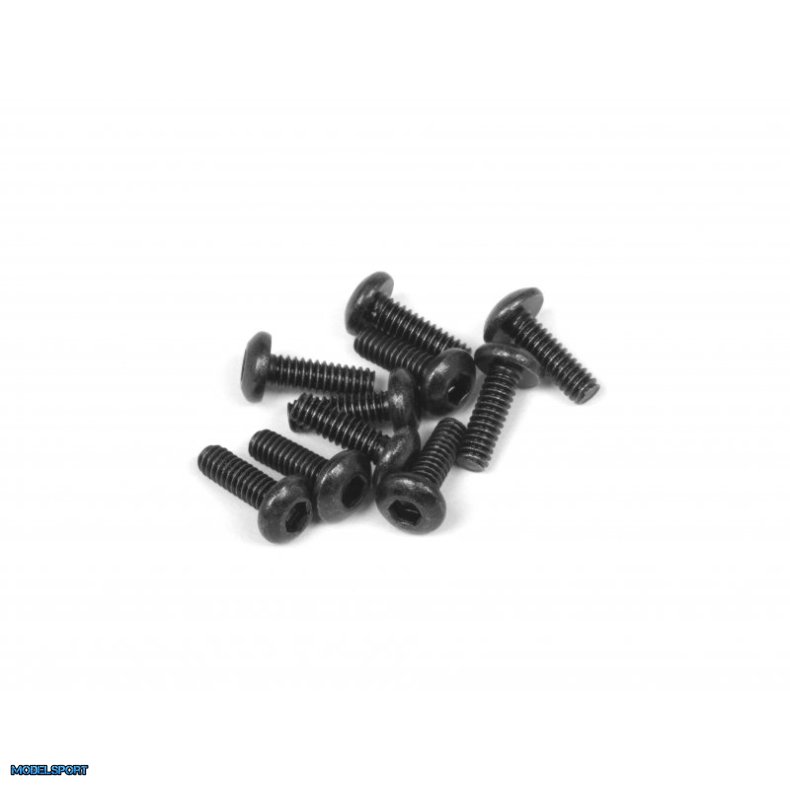HPI 120298 Button Head Screw M2x6mm (Hex Socket/10pcs)