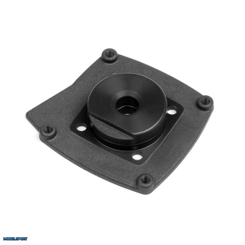 HPI 15153 Cover Plate (Black/T3.0)