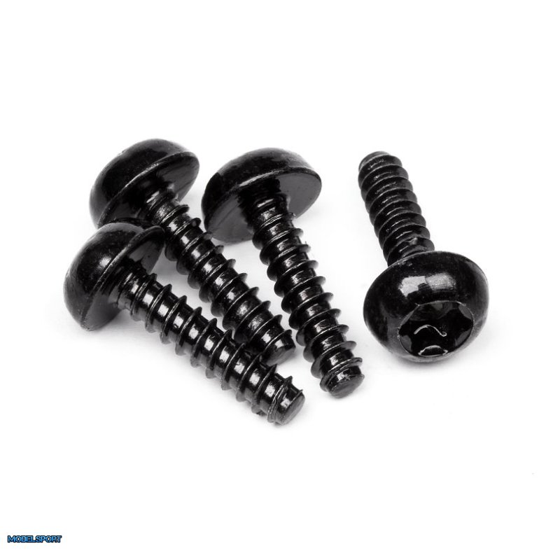 HPI 15495 Tp. Wide Button Head Screw M4X16mm (4Pcs)