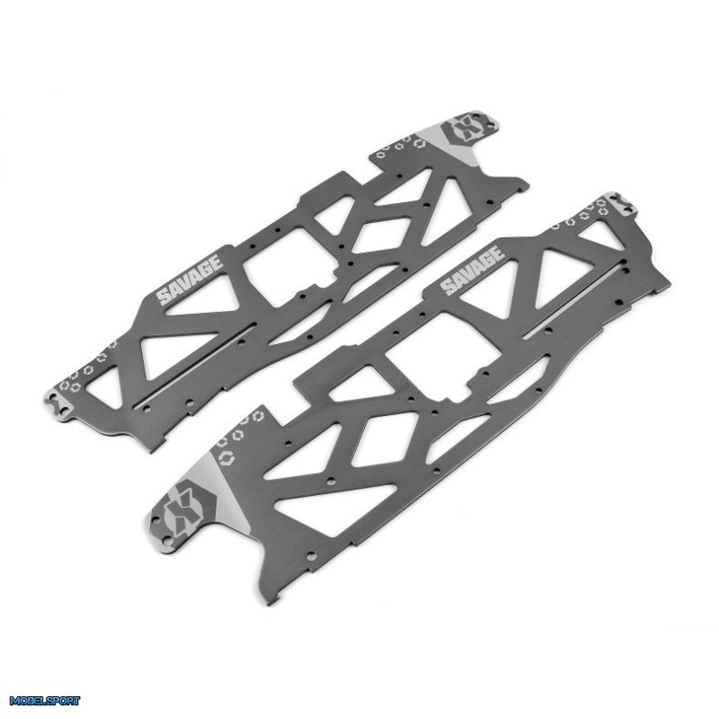 HPI 160110 TVP Chassis Set (Savage X Flux V2/Gunmetal)