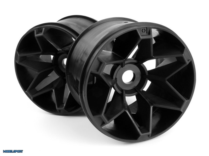 HPI 160147 Havok Wheel Black (3.8inx71mm/2pcs)