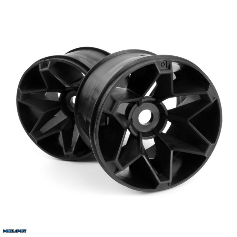 HPI 160147 Havok Wheel Black (3.8inx71mm/2pcs)