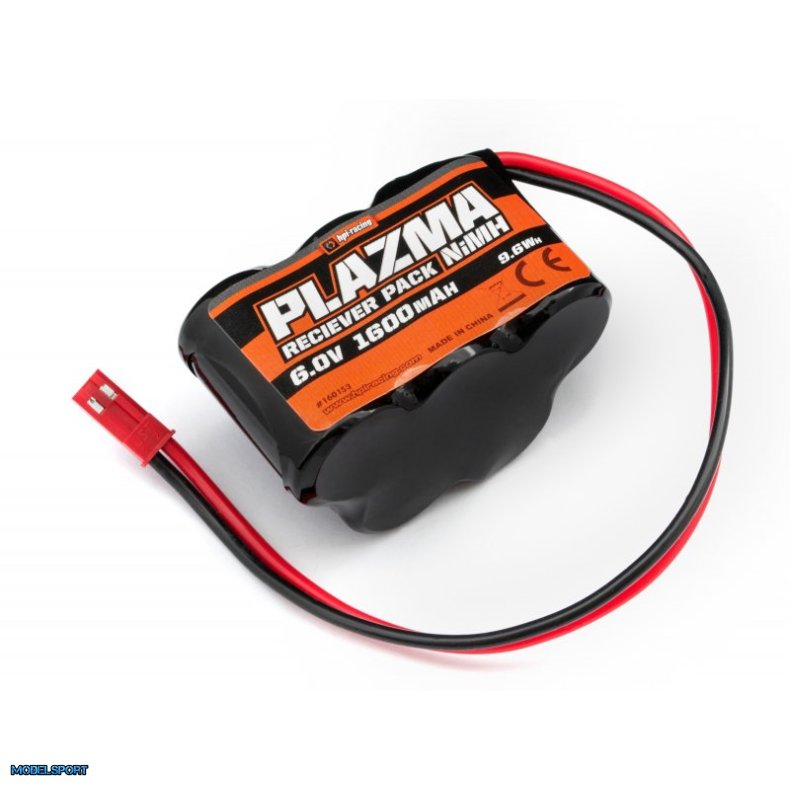 HPI 160153 Plazma 6.0V 1600mAh NiMH Receiver Battery Pack
