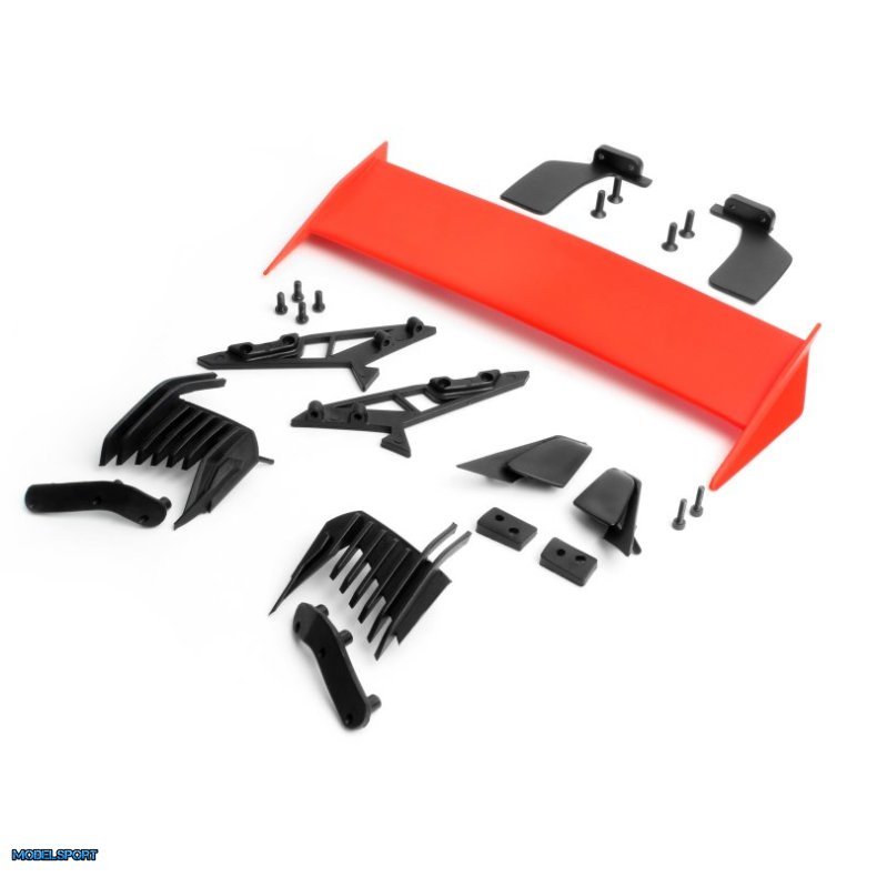 HPI 160210 Audi e-tron Vision GT Rear Wing + Body Detail Set