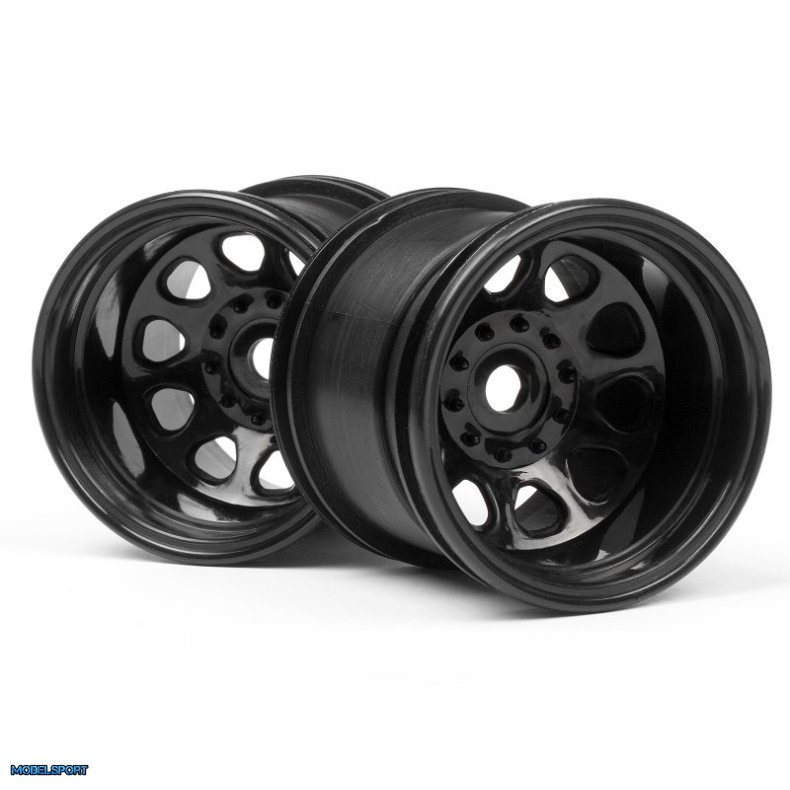 HPI 3061 Classic King Wheel Black (2.2In/2Pcs)