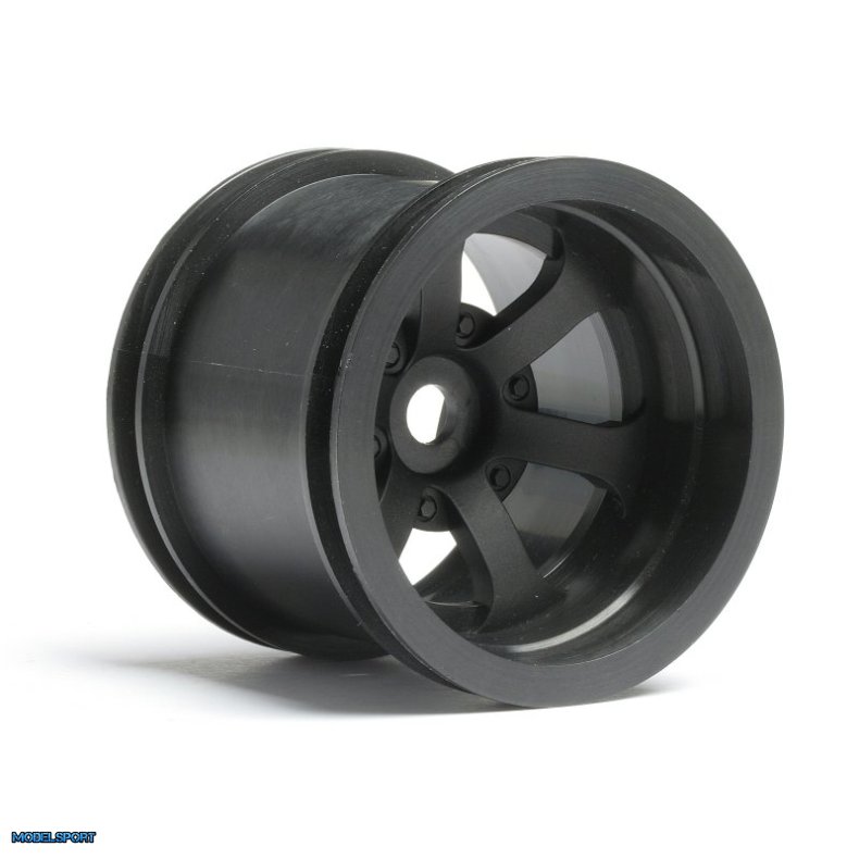 HPI 3094 Scorch 6-Spoke Wheel Black (2.2In/55X50mm/2Pcs)