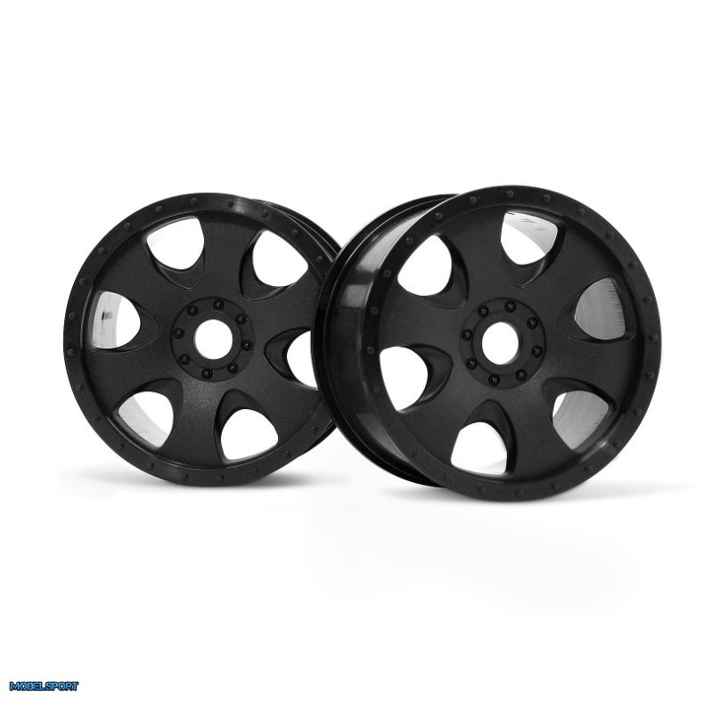 HPI 3191 Warlock Wheel Black (83X56mm/2Pcs)