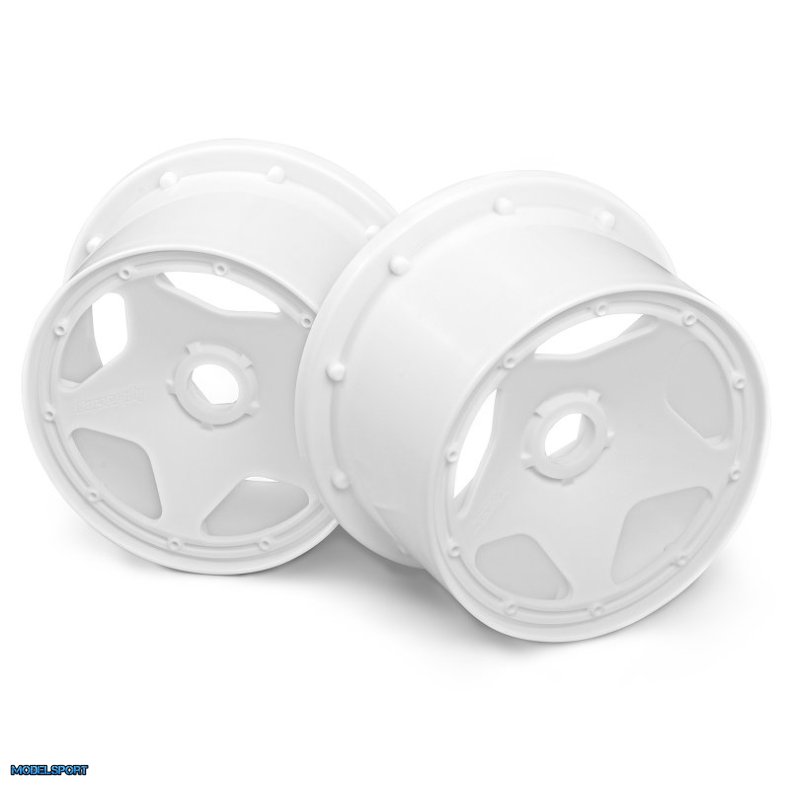HPI 3225 Super Star Wheel White (120X75mm/2Pcs)