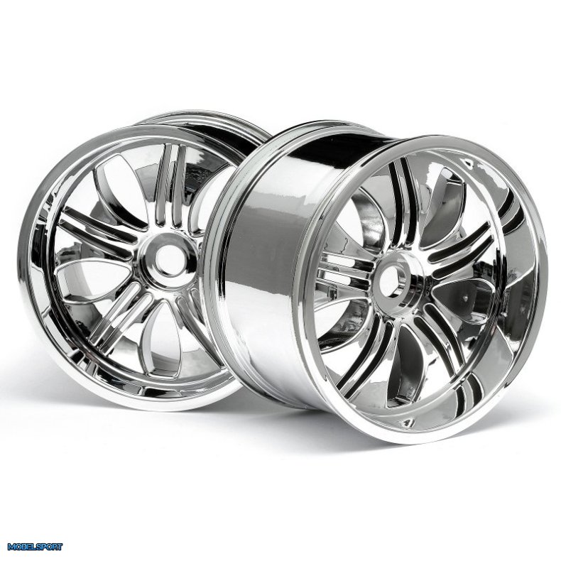 HPI 3252 Tremor Wheel Chrome (115X70mm 7Inch/2Pcs)