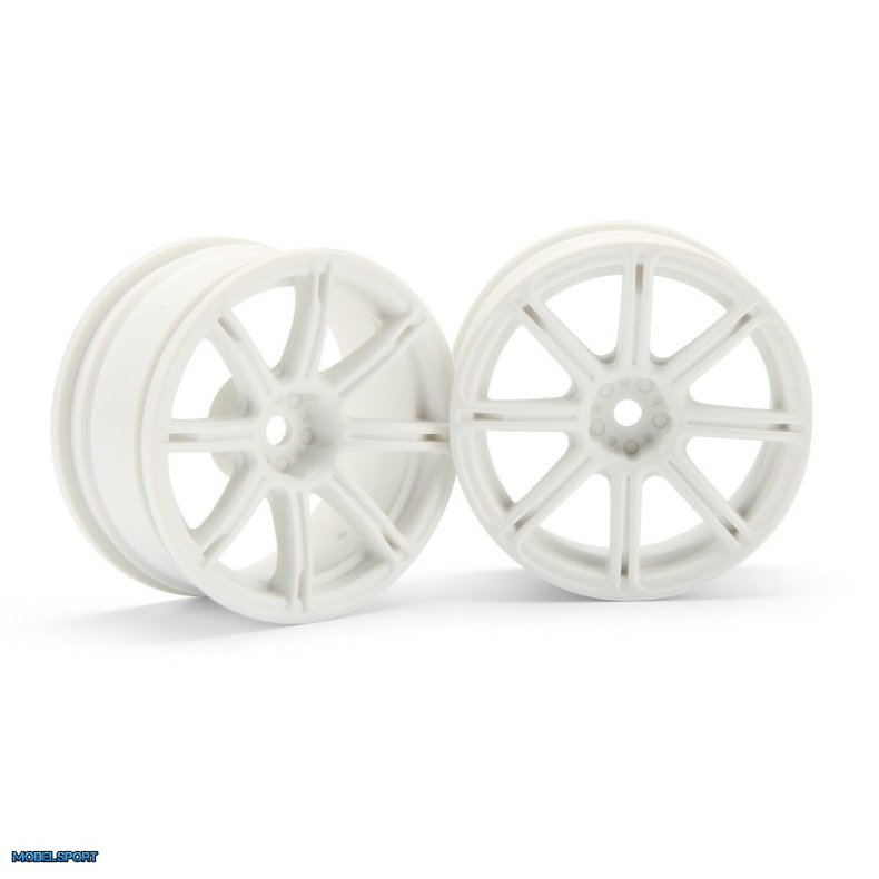 HPI 3303 Work Emotion Xc8 Wheel 26mm White (3mm Offset)