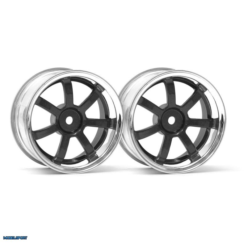 HPI 3324 Rays Gram Lights 57S-Pro Chrome/Gunmet. 9mm Offset